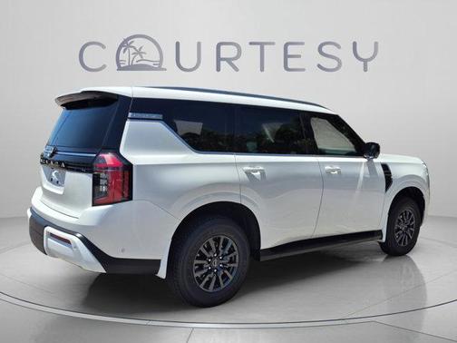 Aspen White Tricoat 2026 Nissan Armada SV