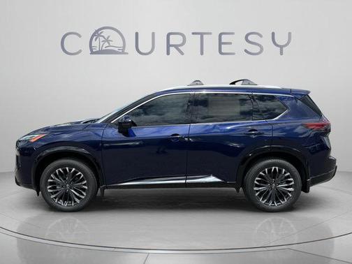 Deep Ocean Blue 2026 Nissan Rogue Platinum