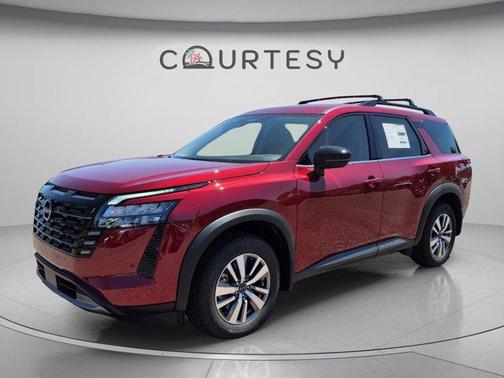 Scarlet Ember 2026 Nissan Pathfinder SL