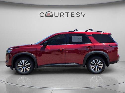 Scarlet Ember 2026 Nissan Pathfinder SL