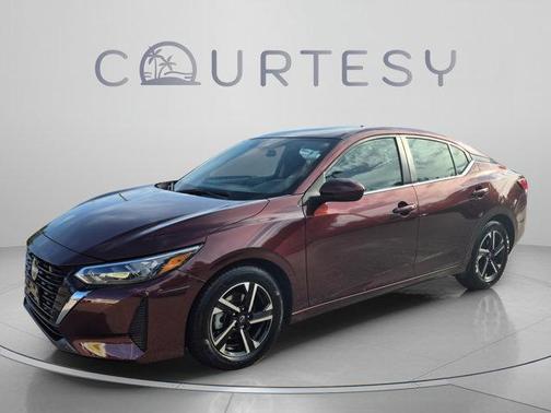 Rosewood Metallic 2024 Nissan Sentra SV