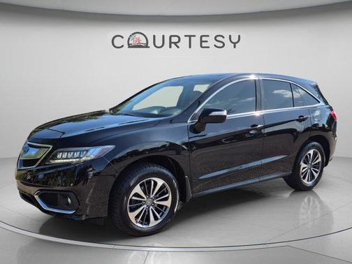 White Diamond Pearl 2018 Acura RDX Advance Package