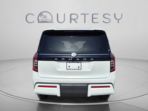 Aspen White Tricoat 2026 Nissan Armada SV