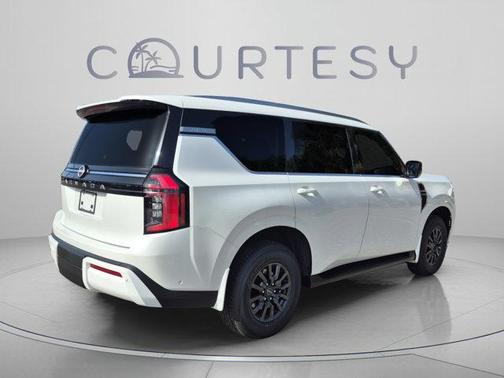 Aspen White Tricoat 2026 Nissan Armada SV