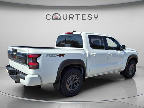 Glacier White 2026 Nissan Frontier PRO-4X
