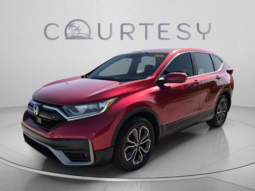 Radiant Red Metallic 2021 Honda CR-V EX-L