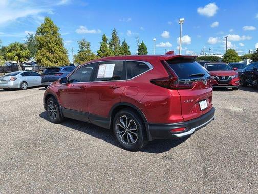 Radiant Red Metallic 2021 Honda CR-V EX-L