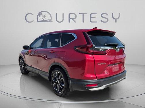 Radiant Red Metallic 2021 Honda CR-V EX-L