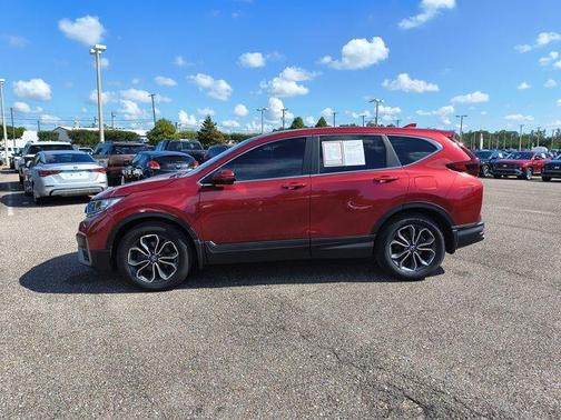Radiant Red Metallic 2021 Honda CR-V EX-L