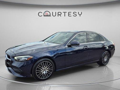 Lunar Blue Metallic 2023 Mercedes-Benz C-Class C 300 4MATIC
