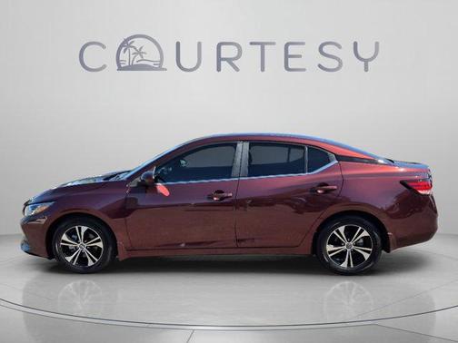Rosewood Metallic 2023 Nissan Sentra SV