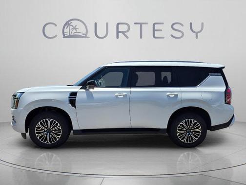 Aspen White 2026 Nissan Armada Platinum