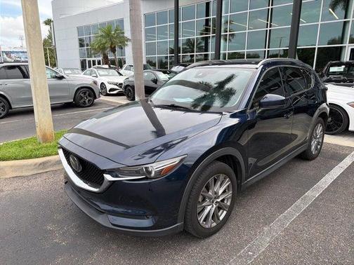 Deep Crystal Blue Mica 2020 Mazda CX-5 Grand Touring