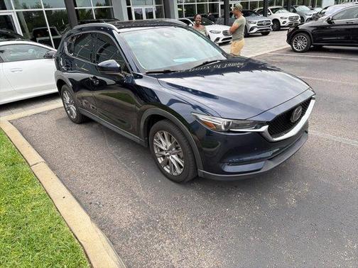 Deep Crystal Blue Mica 2020 Mazda CX-5 Grand Touring