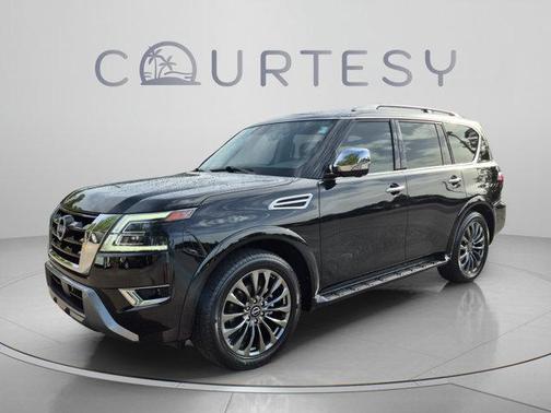 Black 2023 Nissan Armada Platinum