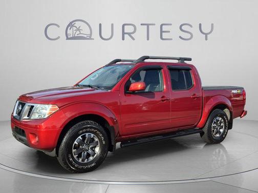 Lava Red 2014 Nissan Frontier Pro-4X