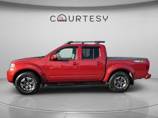 Lava Red 2014 Nissan Frontier Pro-4X