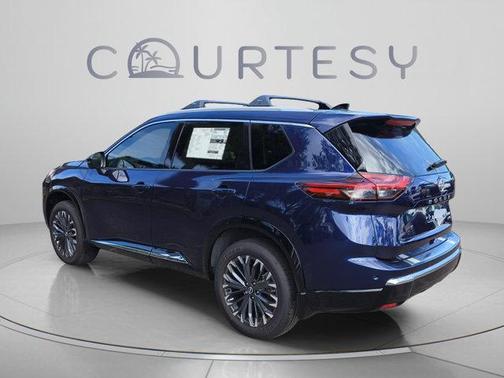Deep Ocean Blue 2026 Nissan Rogue Platinum