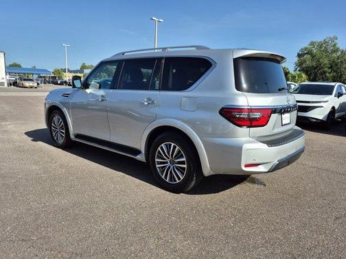 Brilliant Silver Metallic 2024 Nissan Armada SL