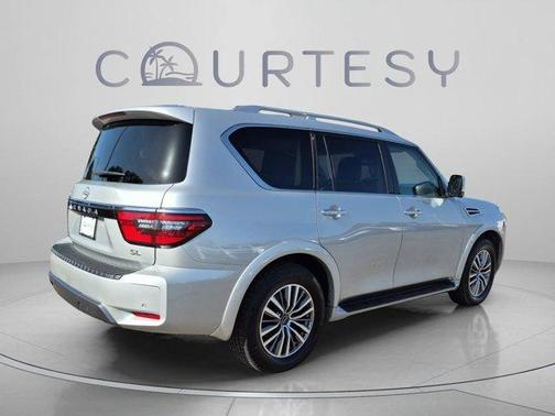 Brilliant Silver Metallic 2024 Nissan Armada SL