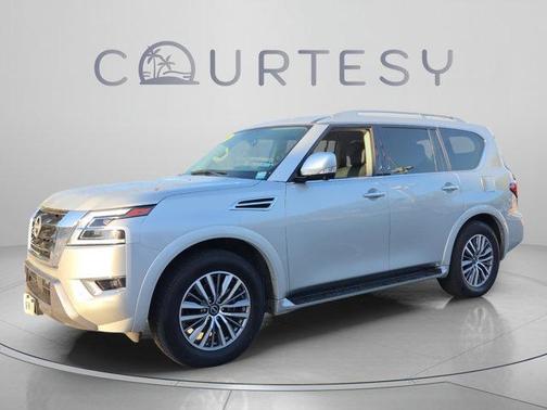 Brilliant Silver Metallic 2024 Nissan Armada SL