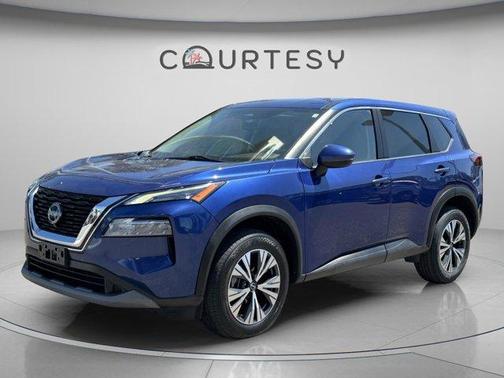 Caspian Blue 2022 Nissan Rogue SV