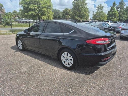 Black 2019 Ford Fusion S