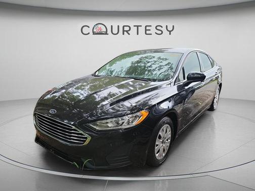 Black 2019 Ford Fusion S