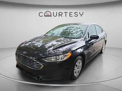 Black 2019 Ford Fusion S