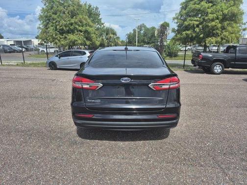 Black 2019 Ford Fusion S
