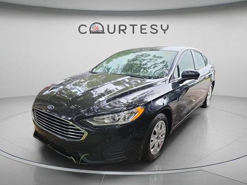 Black 2019 Ford Fusion S