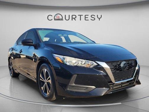 Black 2023 Nissan Sentra SV