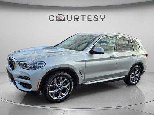 Glacier Silver Metallic 2021 BMW X3 sDrive30i