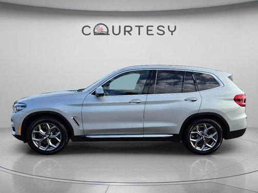 Glacier Silver Metallic 2021 BMW X3 sDrive30i