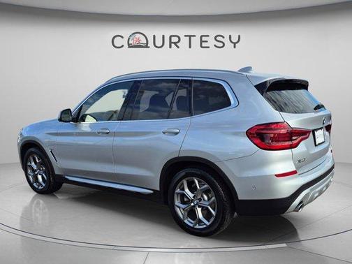 Glacier Silver Metallic 2021 BMW X3 sDrive30i