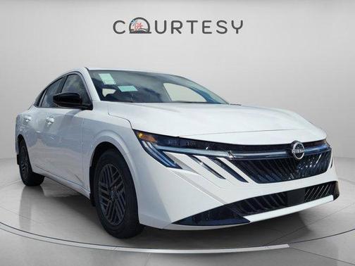 Cloud White 2026 Nissan Sentra SV