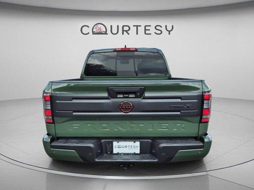 Green 2026 Nissan Frontier PRO-X