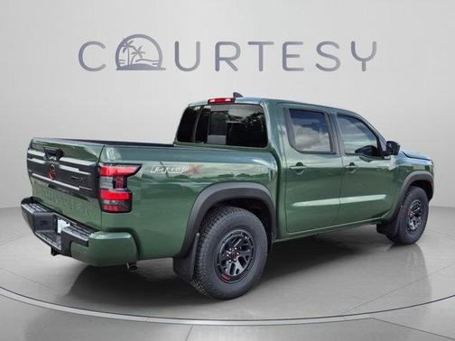 Green 2026 Nissan Frontier PRO-X