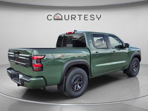 Green 2026 Nissan Frontier PRO-X