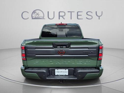 Green 2026 Nissan Frontier PRO-X