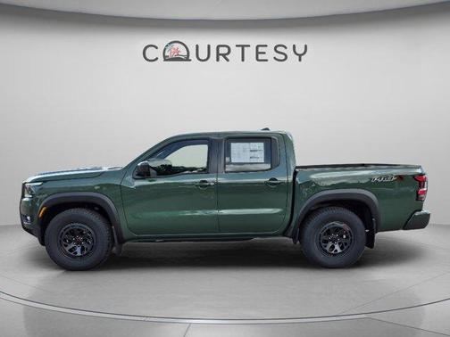 Green 2026 Nissan Frontier PRO-X