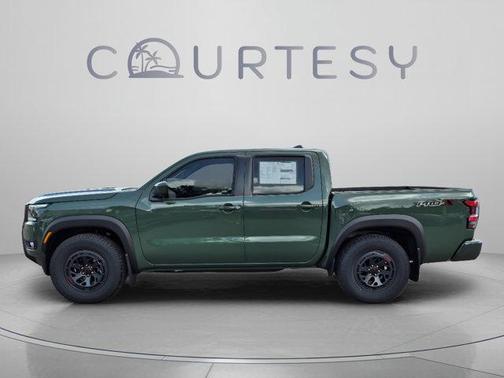 Green 2026 Nissan Frontier PRO-X