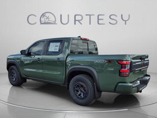 Green 2026 Nissan Frontier PRO-X