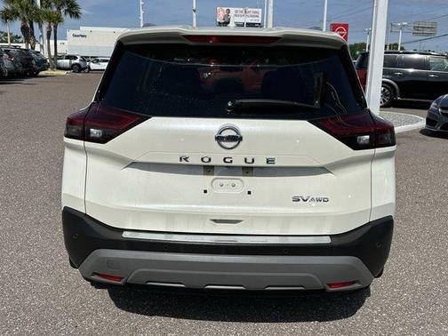 White 2021 Nissan Rogue SV