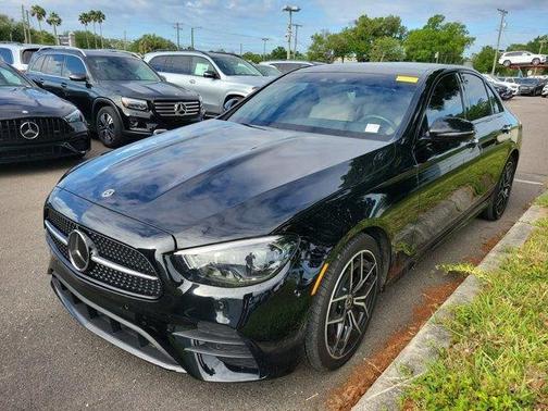 Black 2022 Mercedes-Benz E-Class E 350