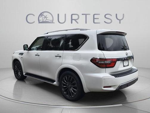 Aspen White 2022 Nissan Armada Platinum