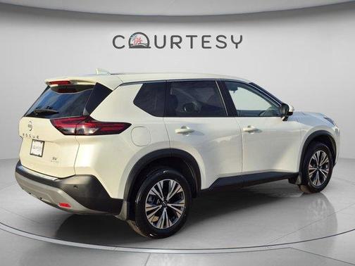 White 2023 Nissan Rogue SV