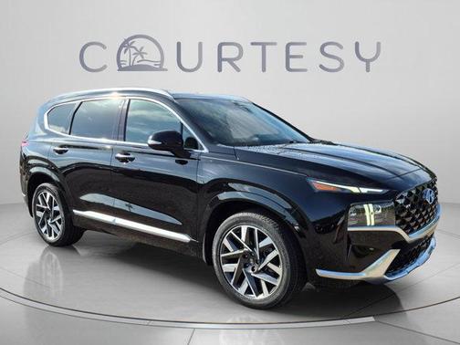 Twilight Black 2023 Hyundai SANTA FE Calligraphy