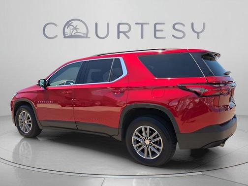 Radiant Red 2023 Chevrolet Traverse LT Leather