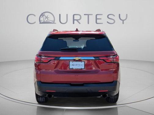Radiant Red 2023 Chevrolet Traverse LT Leather